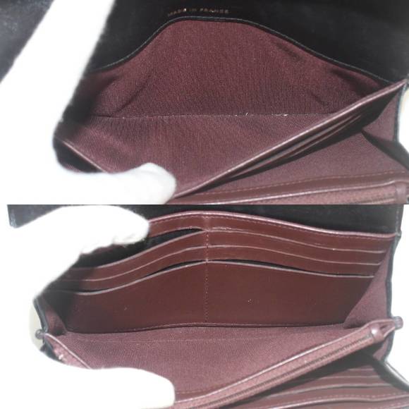 CHANEL Matelasse Long Wallet Lambskin Black - Picture 7 of 10